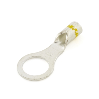 nspa wtu-110-38lc-bulk non-insulated long neck ring terminal 12-10 gauge, # 3/8 stud size