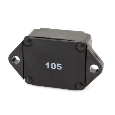 Mechanical Products 19A-P10-N-105-02 Series 19 Circuit Breaker, 105A, 30VDC, Type I Auto Reset