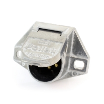Pollak 12-812EP ISO 7-Way Trailer Connector Socket Die-Cast Casing
