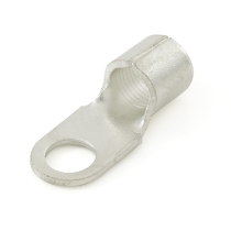 Ring Terminal, 2 Ga., 3/8 Stud Size, Non-Insulated