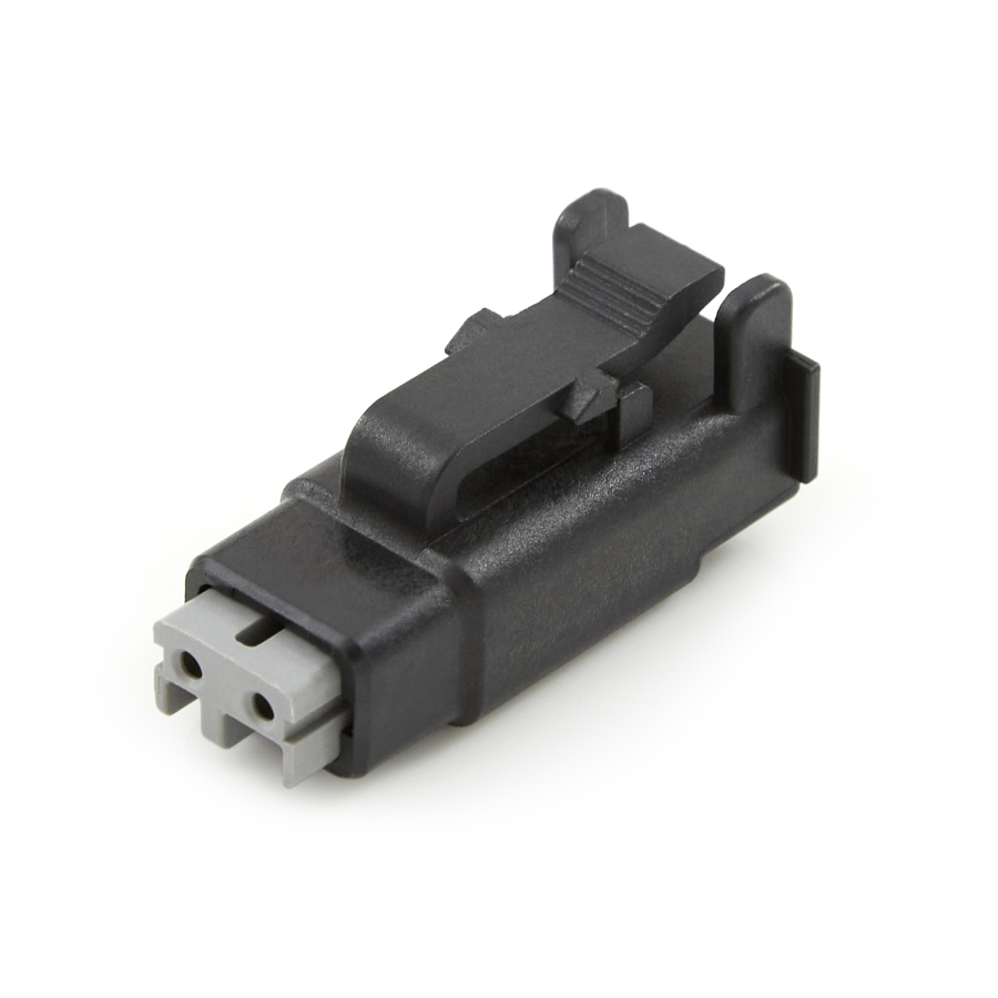 Amphenol Sine Systems ATMH06-2SA, 2-Way ATMH Connector Plug, Key A, Black, DTMH06-2SA Compatible