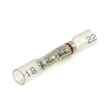 nspa os56-20 crystal clear heat shrink step-down butt connector