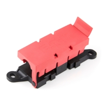 Eaton's Bussmann Series LMG1-E-2-1 Input Module with Cover, AMG/Mega Fuse, 600A, Rotated View