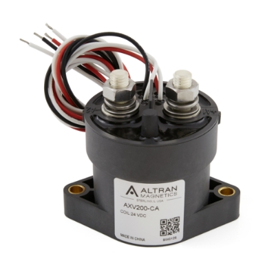 altran axv200 series, dc contactor, 200a, 12vdc coil