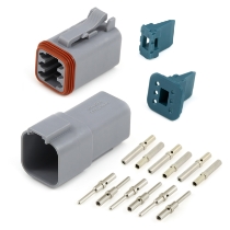 Amphenol Sine Systems AT6PS-CKIT 6-Pin Receptacle & Plug AT Connector Kit