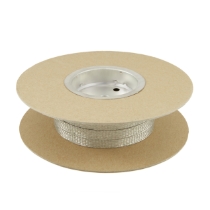 Techflex MBNO.50SV Metal Braided Sleeving, 1/2", 50' Spool