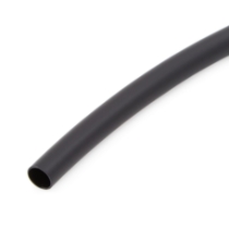 Vinyl Tubing 20224M, 1000 ft Spool, 1/4", Black, Close-up