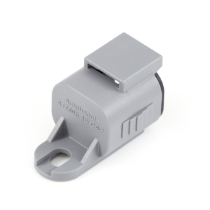 Amphenol Sine Systems ATM06-4S-CAP 4-Way Connector Plug, Rotated View