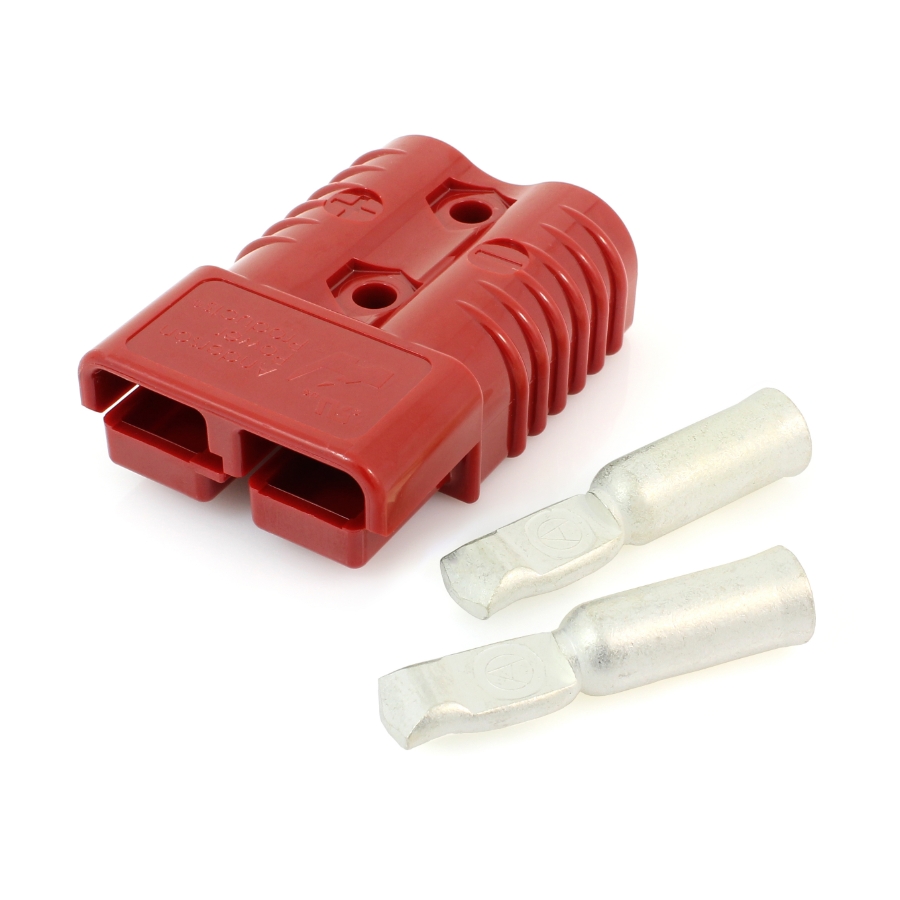 thumbnail image 2 of Authentic Anderson SB175 Connector Kit - Gray, 2 Housings, 4 Contacts, 1/0 AWG, Made In USA 2 of 2