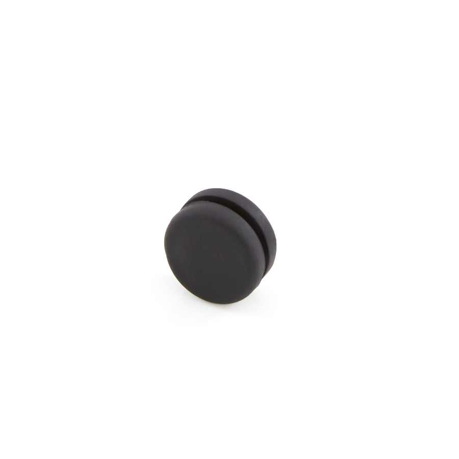 Essentra Components DGB-4 Diaphragm Grommet, 0.39", Black