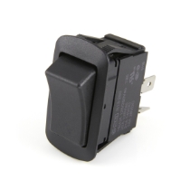 OptiFuse R13-260A1-01-BBNN, Rectangle Rocker Switch, On-Off, SPST, Two 1/4" Male Disconnects