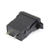 11019 Dual USB Power Charging Port with LED 2.4A, 12/24VDC