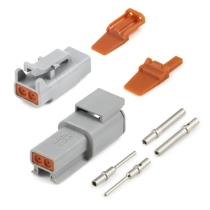 Amphenol Sine Systems ATM2PS-CKIT 2-Pin Receptacle & Plug ATM Connector Kit