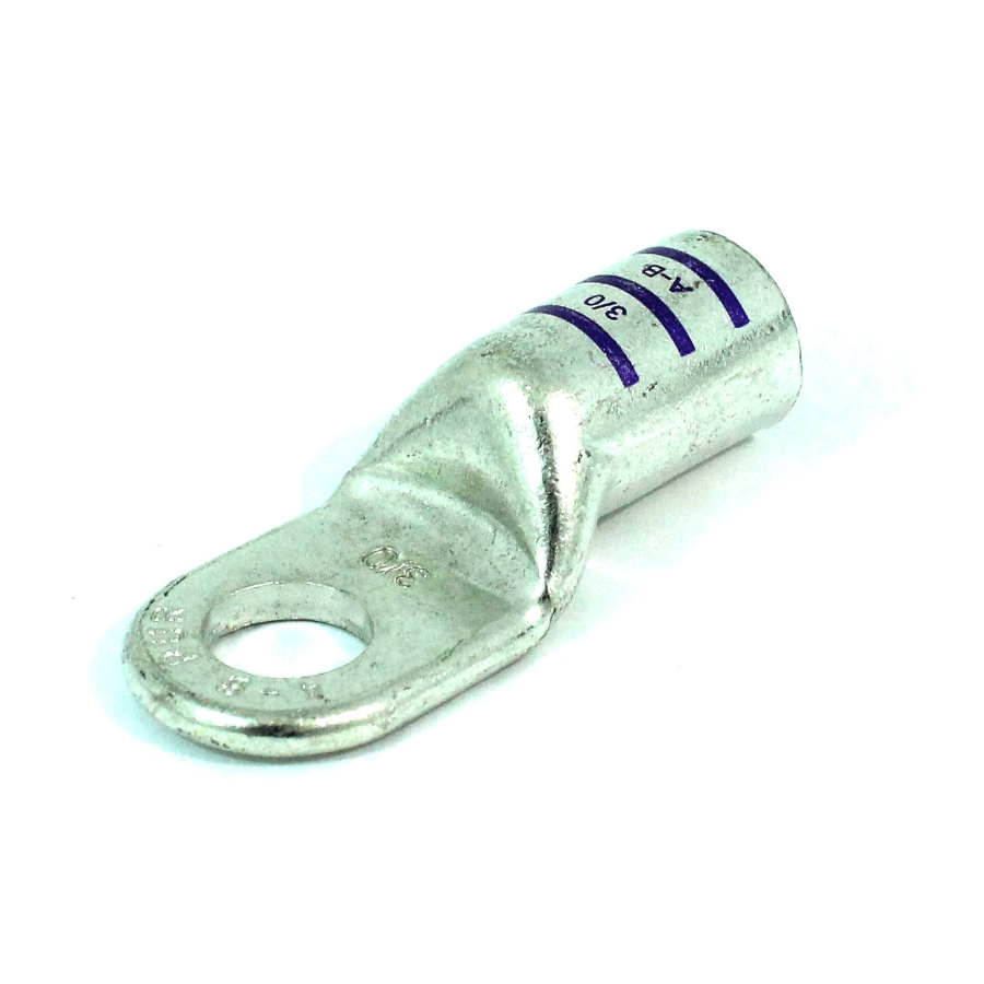 Heavy Duty Tinned Copper Eyelet 36545, 1/2 Stud, 3/0 Ga., Purple Waytek