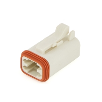 Amphenol Sine Systems AT06-4S-WHT 4-Way Connector Plug