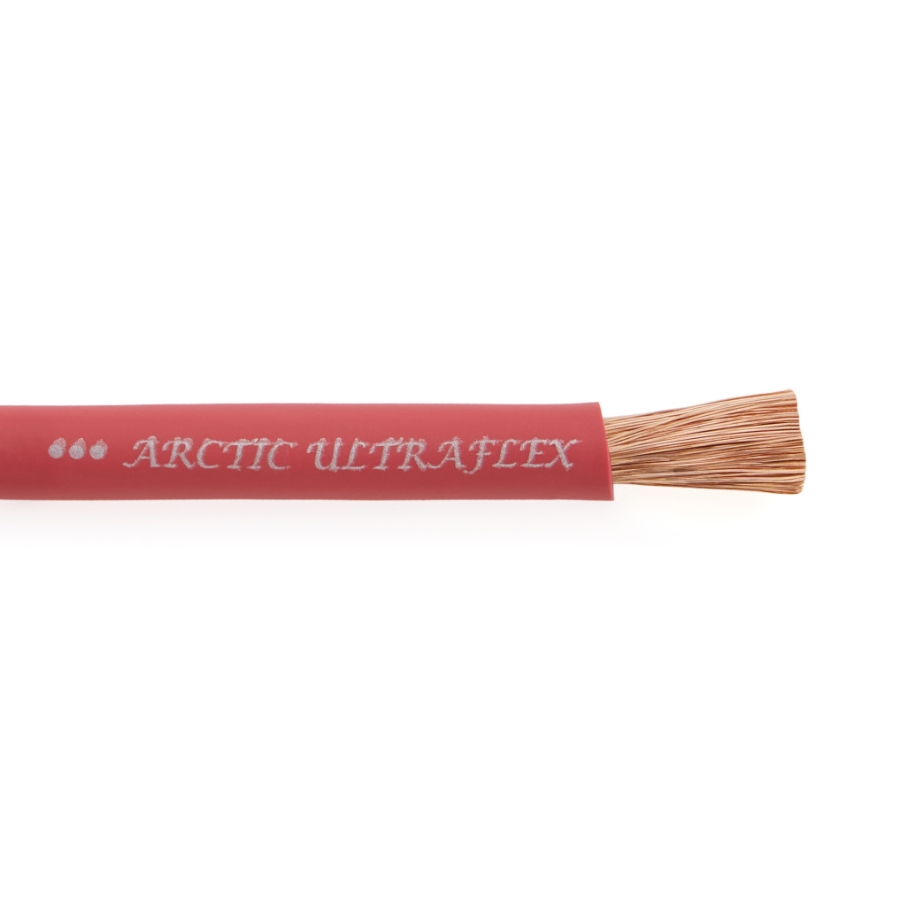 Polar Wire AUF-1RED Arctic Ultraflex Blue® Battery Cable, 836/30 Stranding, 1 Ga., Red