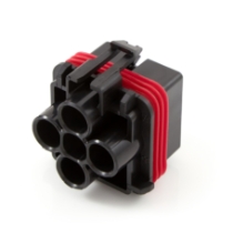 GEP Power Products PTSR-A, Push-to-Seat Sealed Relay Holder, Rotated View