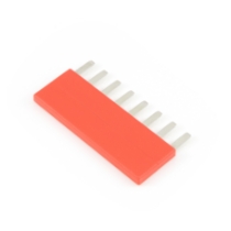 GEP Power Products SC30-2006A-B008, 8 Position 280 Series Insulated Bus Bar for PDM Bussing, Rotated View