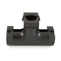 HellermannTyton 167-00220 Hinged Convoluted Loom Tubing T-Fitting, L- 0.75" x C- 0.75" x R- 0.75, Rotated View