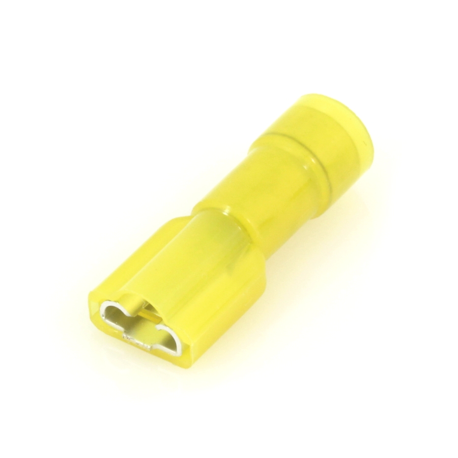 Molex19606-0005 Insulated Female Disconnect with Extra Sleeve 12-10 Ga., .250" x .032"