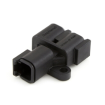 Amphenol Sine Systems ATM04-2P-P007, 2-Way ATM Receptacle Y Splitter Connector, Contacts Included