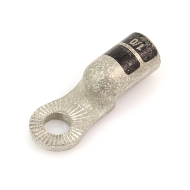 tin-plated stackable battery lug 36374, 3/8 stud, 1/0 ga.