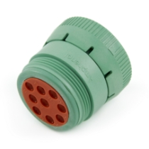 Amphenol Sine Systems AHD16-9-1939S80 AHD 9-Pin Plug _Rotated View