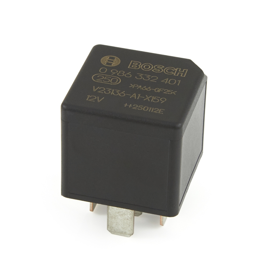 Bosch 0986332401441 Mini Relay, SPDT, 30A, 12VDC