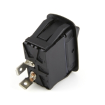 OptiFuse R13-260A1-01-BBNN, Rectangle Rocker Switch, On-Off, SPST, Two 1/4" Male Disconnects