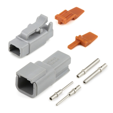 Amphenol Sine Systems ATM2PS-CKIT 2-Pin Receptacle & Plug ATM Connector Kit