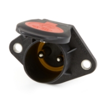 Erich Jaeger 153148 2 Pole, Composite Socket Kit, 180 degree /  with rubber boot (SAE J560, SAE J3082), Open