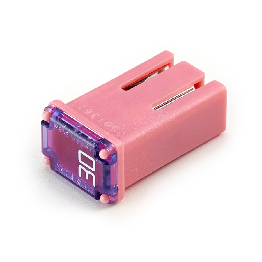 Eaton's Bussmann Series FMS-30 Automotive FMS Fuse, 30A, 32VDC, Pink