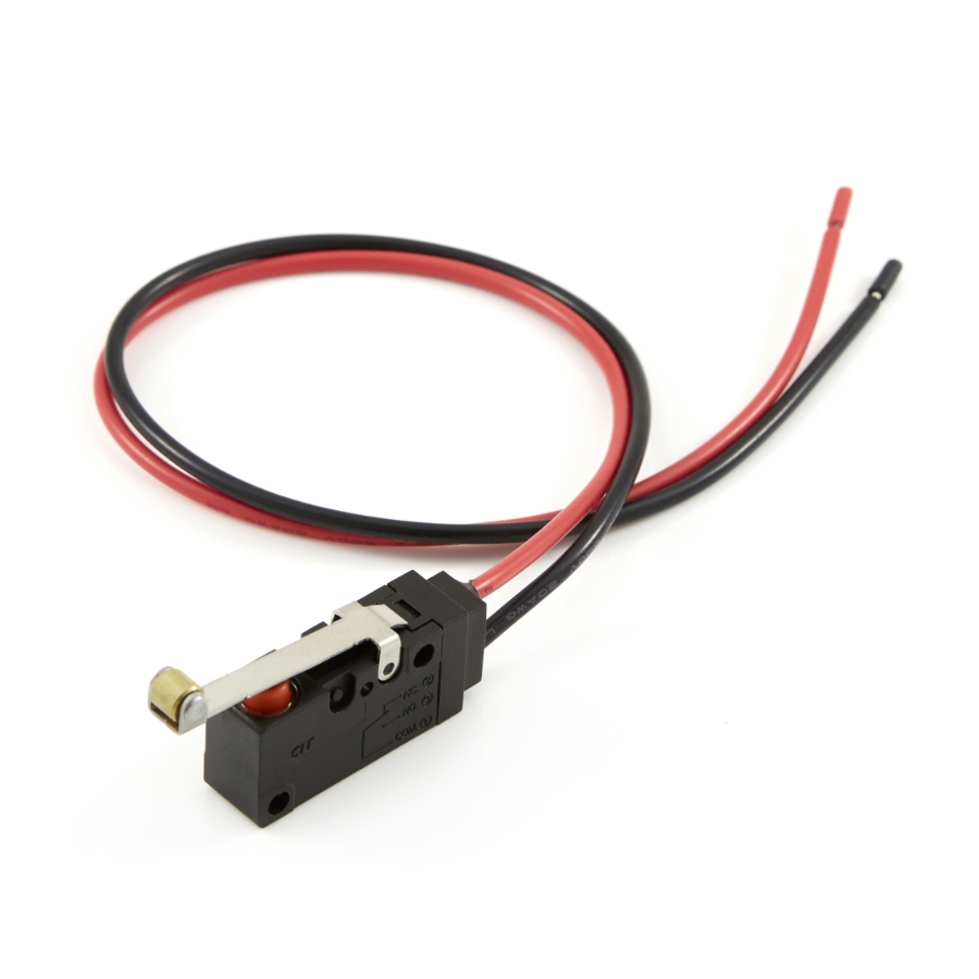 CIT Relay & Switch VM3S-B-Q-F180-3-L01 Miniature Snap-Action Switch with UL 1015 20 Ga. Wire Leads