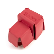 Littelfuse 0FHZ0201Z SMZ Series, M8 Stud Mount ZCASE® Fuse Holder with Fuse and Stud Cover, 400A