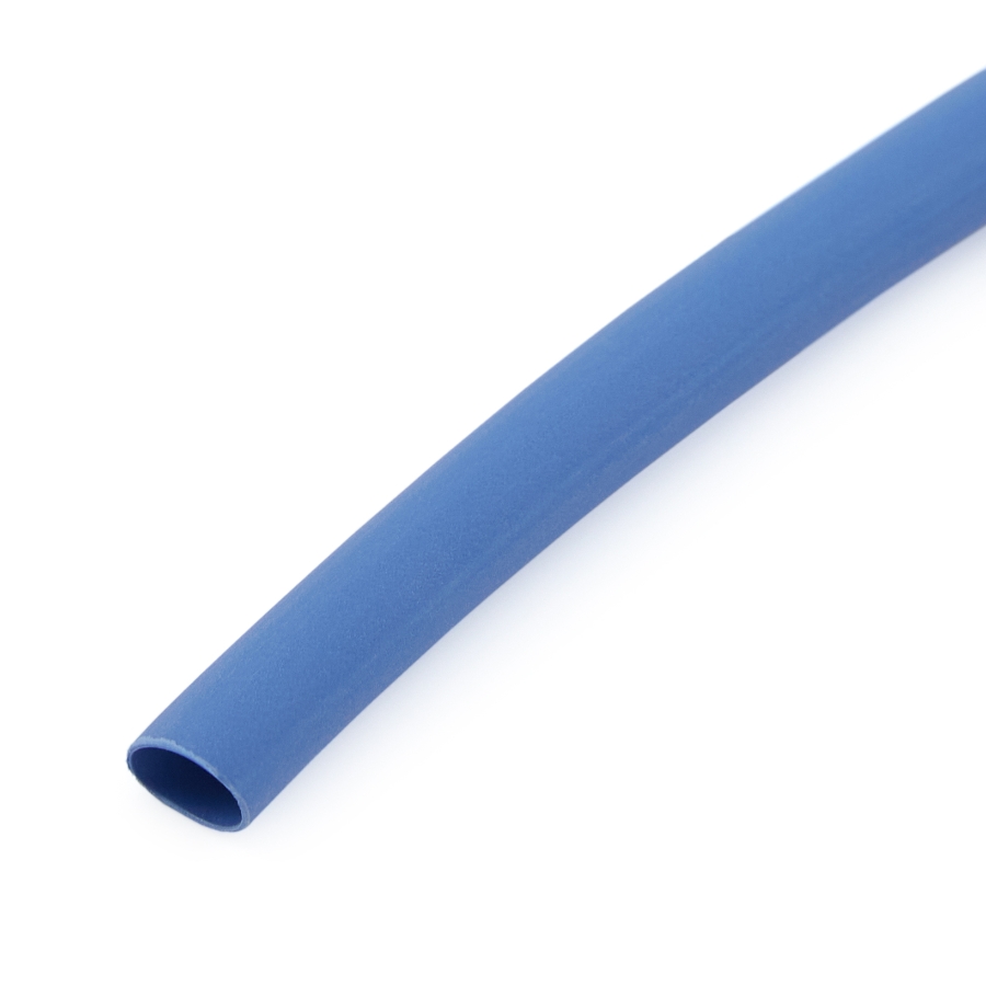 NSPA HST155BL-48-BULK Flexible Thin Wall Heat Shrink, 1/4" , 48" Stick, Color Blue | 2:1 Shrink Ratio