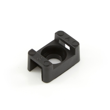 act al-sm8-0-c screw mount, uv resistant, #8 screw size, black