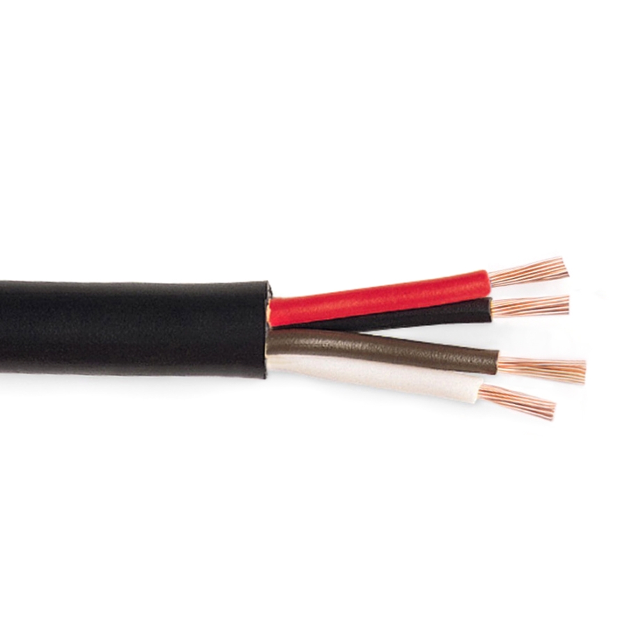 WTB14-4 Trailer Cable, Stranded Bare Copper, 14/4 Gauge/conductors