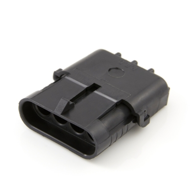 Aptiv 12010974 Male 4-Contact Shroud Half Weather-Pack Connector
