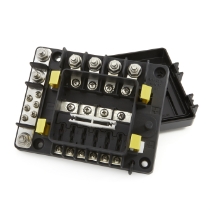 Littelfuse 880094 LX Series Power Distribution Module, 4 MIDI® Fuse Block, 60VDC, Max. 200A, IP59K