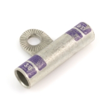 Standard Tinned Copper Eyelet 36400, 2 Ga., 1/4 Stud  _side view 1