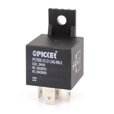 picker pc792e-1c-c1-24s-rnx mini iso relay, 24v, spdt