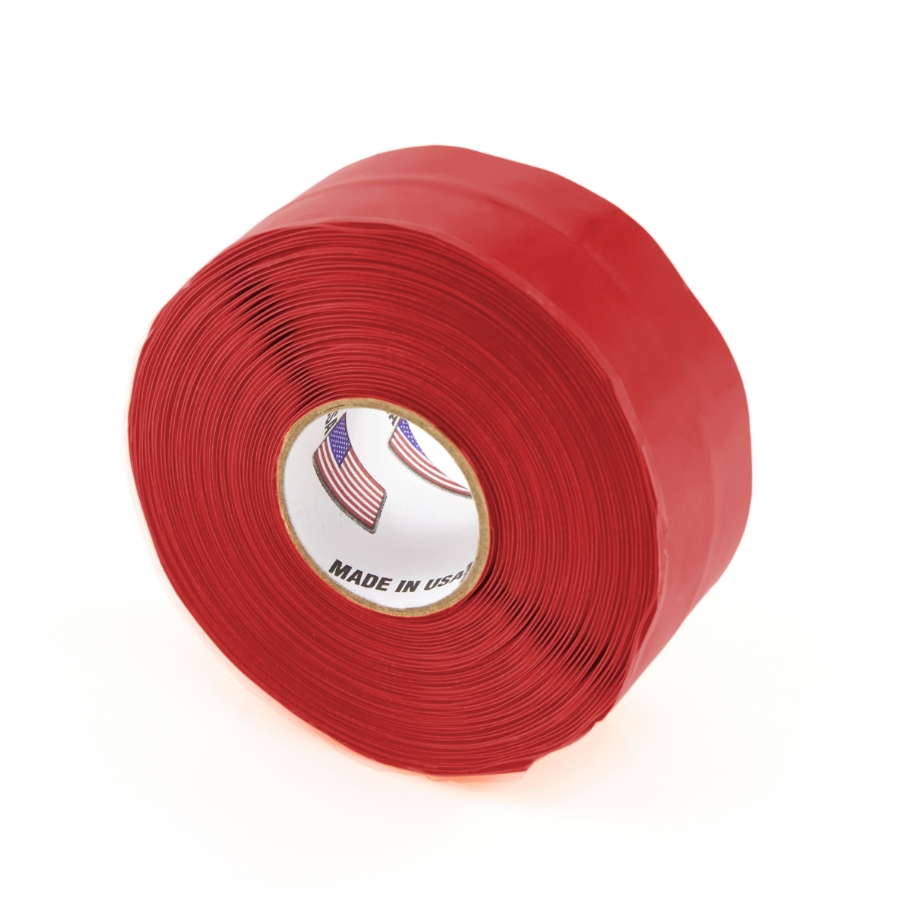 FTZ Industries 99201 Self Fusing Silicone Rubber Tape, Red, 1" X 20', 500 feet