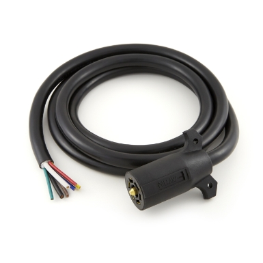 pollak 14-227, rv overmolded trailer connector, sae approved | waytek