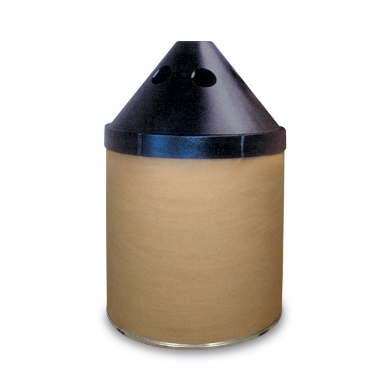 Black Wire Barrel Cone, 24" Diameter