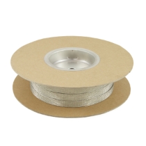 Techflex MBNO.38SV Metal Braided Sleeving, 3/8", 100' Spool