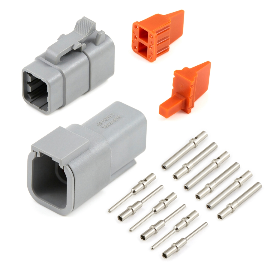 Amphenol Sine Systems ATM6PS-CKIT 6-Pin Receptacle & Plug ATM Connector Kit