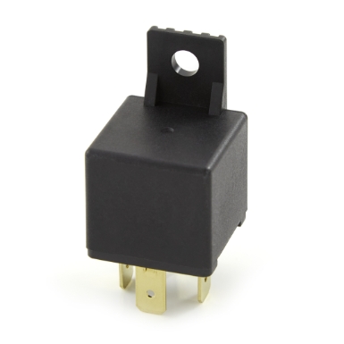 CIT Relay & Switch A2F1ACQ12VDC1.6R, Mini ISO Relay SPST, 40A, 12VDC, Resistor With Bracket Mount