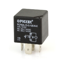 Picker PC792A-1C-C-12S-N-X 40A Mini ISO Relay, 12VDC, SPDT