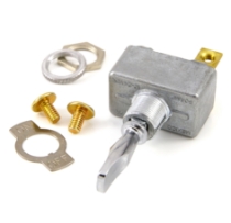 Pollak 34-212 Heavy Duty Toggle Switch, On-Off, SPS, with Hardware