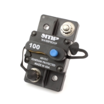 Mechanical Products 175-S0-100-2 Surface Mount Circuit Breaker, Push Trip Reset, 1/4" Stud, 100A